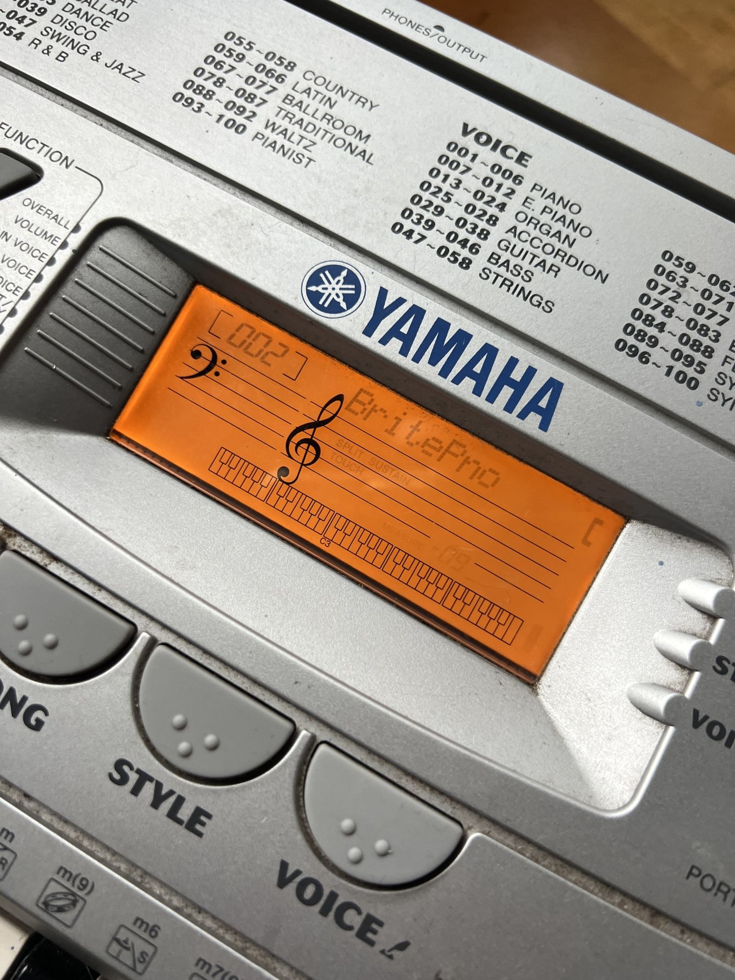 Yamaha keyboard 🎹 
