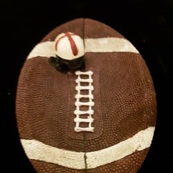 New FOOTBALL Heavy Paperweight or Ashtray