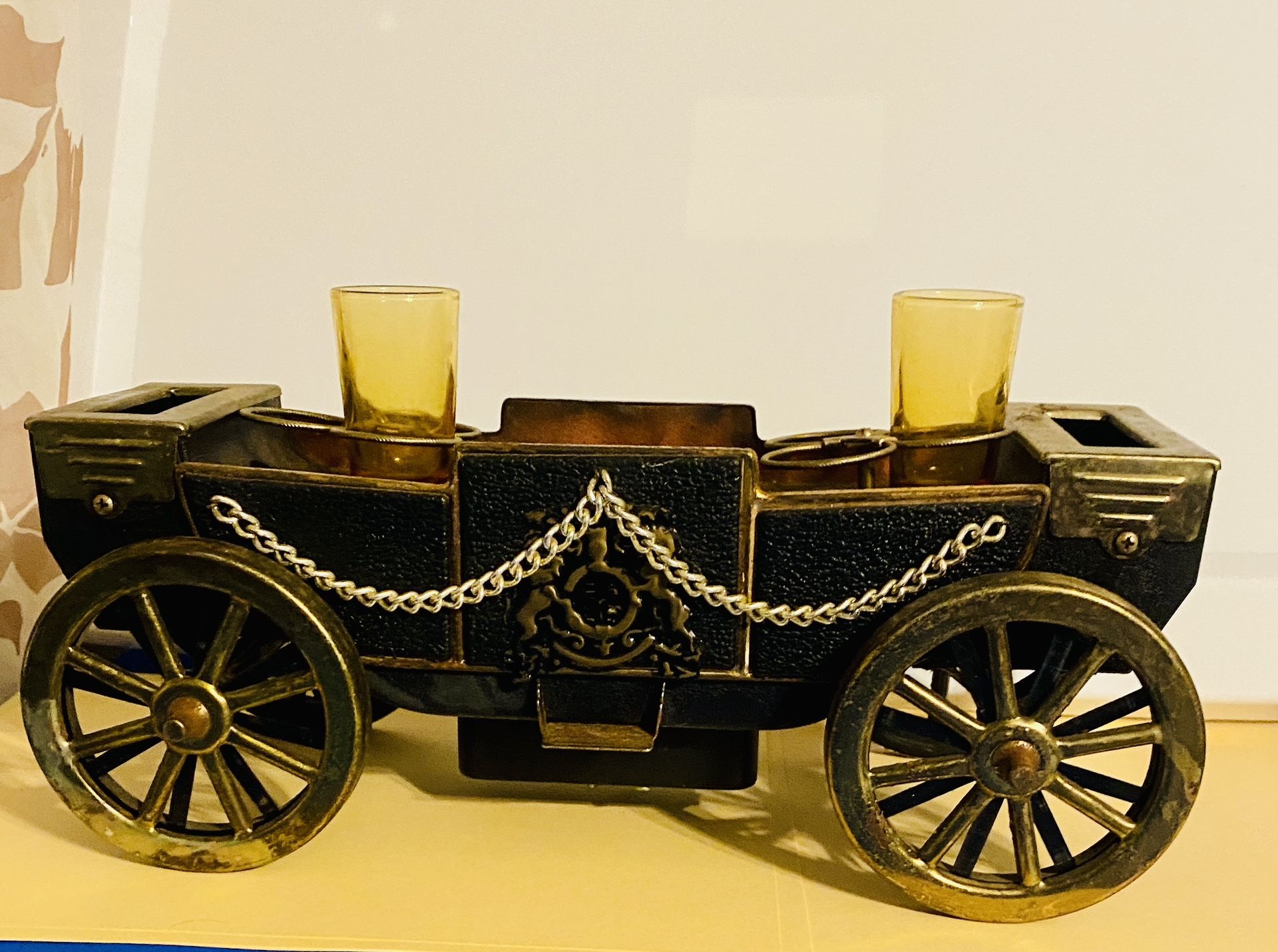 Antique Coach Drink Server