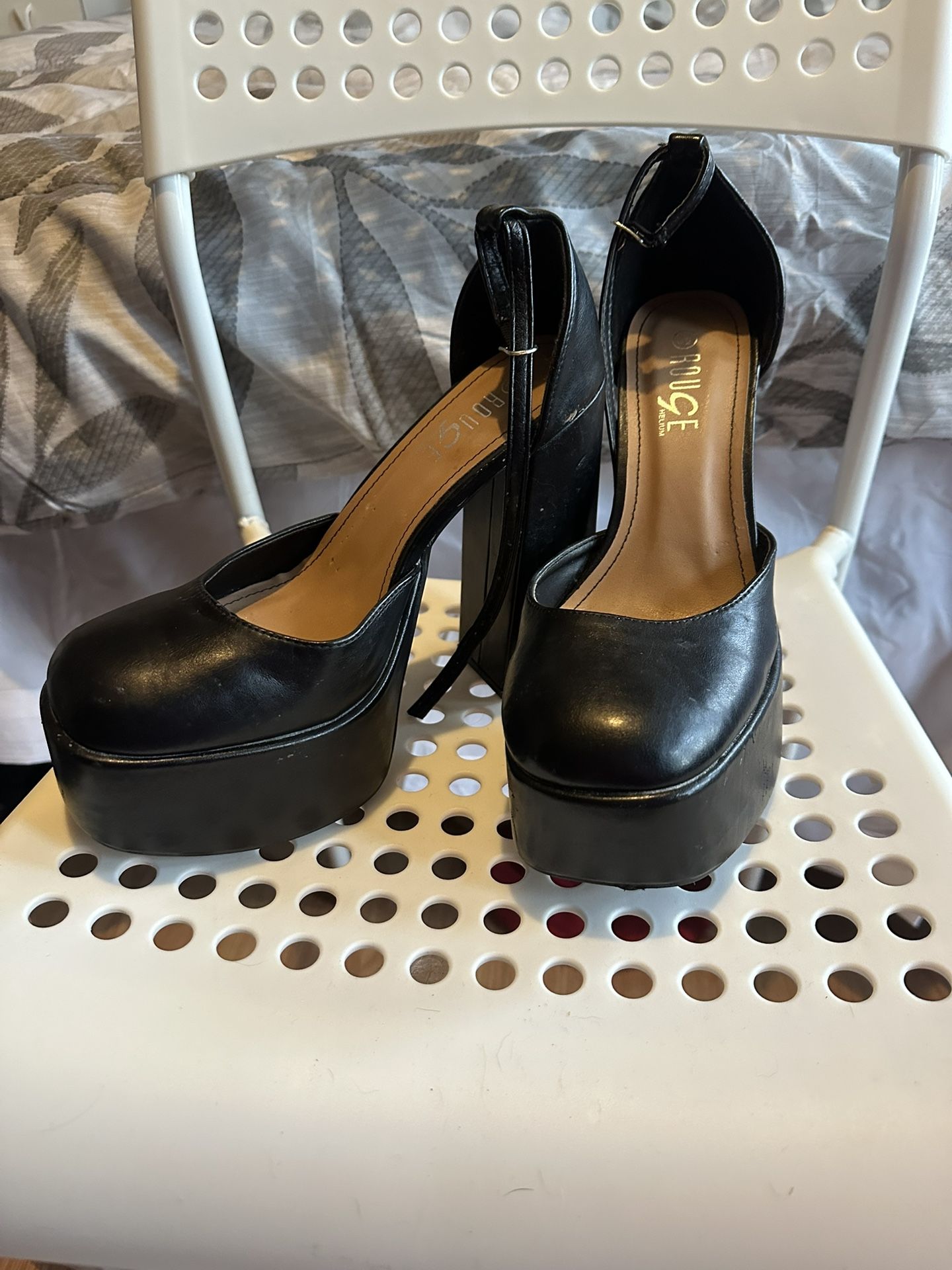Black Platform Heels