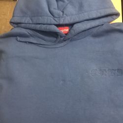 Supreme Blue Smurf Hoody
