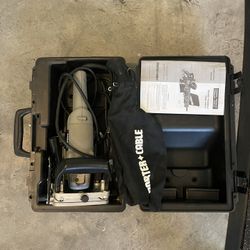Porter Cable 557 Deluxe Plate Joiner / Biscuit Joiner Kit
