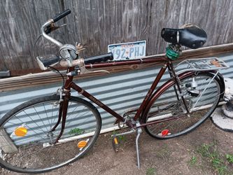 Two Raleigh old bikes Roadster and schwinn