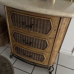 Little Foyer, Credenza Table With Three Drawers