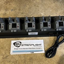 Streamlight 5 Unit Bank Charger 