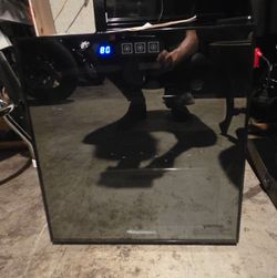 Touchscreen wine refridgerator