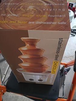 Brand new chocolate fountain machine