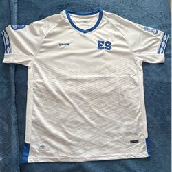 Camiseta / Jersey El Salvador Azul Selecta Sport - Talla L (Nueva con Etiquetas)