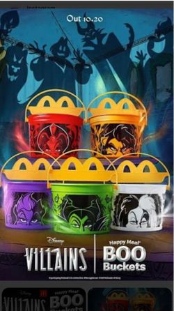 ISO - McDonald’s Disney Boo Basket