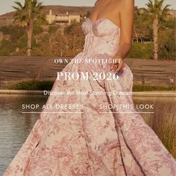 A-Line Sweetheart Floral Printed Long Prom Dresses Pink / 2