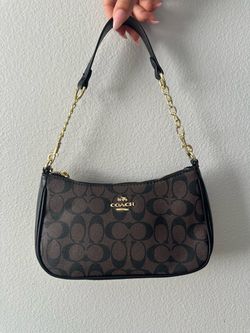 Coach Signature Brown Shoulder Bag 🖤🤎
