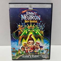 Jimmy Neutron Boy Genius DVD Family Fun Time Movie