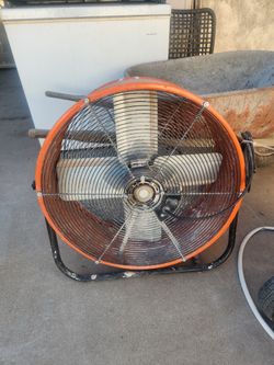Industrial High Velocity Floor Fan – Works Great