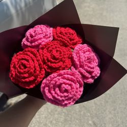 Red And Pink Bouquet 