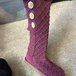 Ugg Material Boot - Usa Size 7
