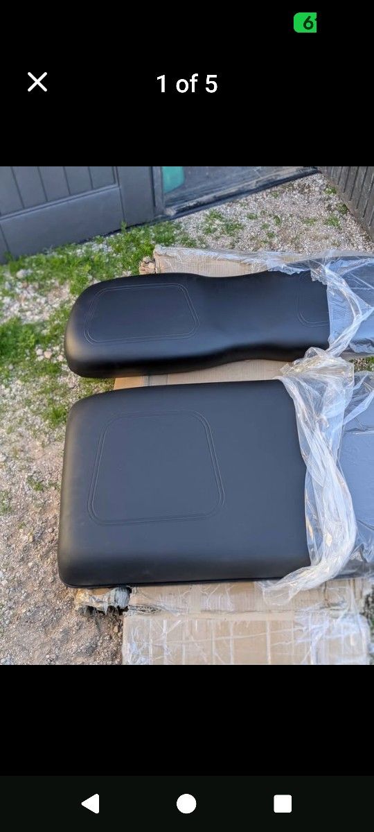 Club Car Seats New In Box 