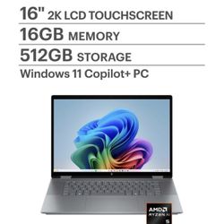 Hp omnibook x flip 2 in 1 touch screen laptop