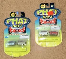 2003 GM PHAT BOYS “Mercedes & Corvettes” LOT of 2 2-PACKS 👀 (please read description)