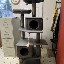 CAT  TREEHOUSE  6’
