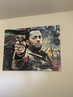 CAPTAIN MILLER Legendary Wall Art Gallery Wrapped Home Decor Wall Poster / Frame/ Art 