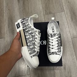 White and Grey dior b23