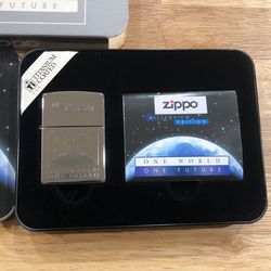 Zippo One World One Future Limited Edition Lighter