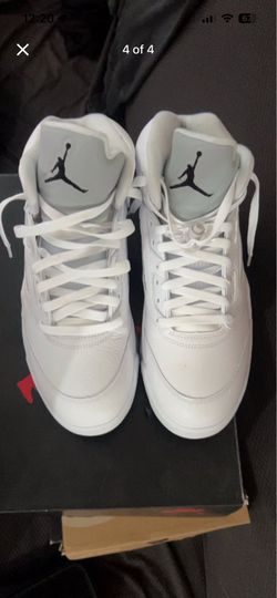 Jordan 5 retro Og white metallic sliver