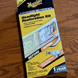 Headlight Restoration Kit