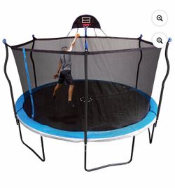 Sportspower Bounce Pro 14' Trampoline with Heavy Duty Basketball System