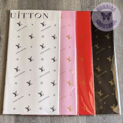 LV Floral Wrapping Bouquet Paper