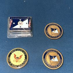 Us Navy Challenge Coins 
