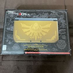 New Nintendo 3ds Xl The Legend Of Zelda Hyrule Edition 