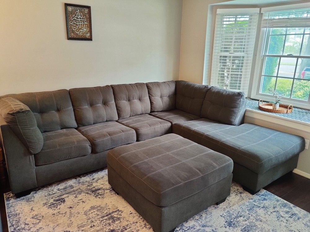 Couch With Ottoman