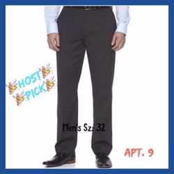 NWT Mens Apt.9 Dress Pants Sz:32