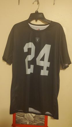 Majestic Oakland Raiders M.Lynch tshirt jersey