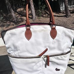 Designer Bag / Purse Dooney & Bourke Large Nylon Pocket Satchel 