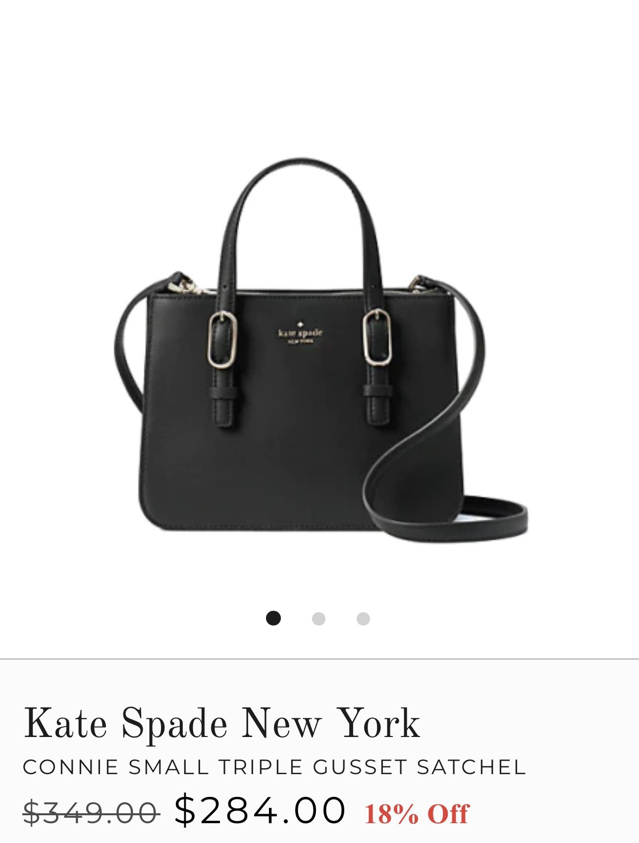 Connie small triple gusset satchel kate spade hotsell