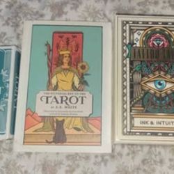 Two Full Tarot Card Decks (READ DESCRIPTION)