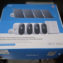 Aosu Solar Powered Security Cameras