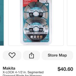 4-1/2” Makita Cut Off Wheel  