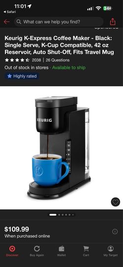 Keurig express coffee maker