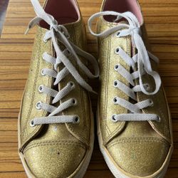 Converse Gold patent Leather 