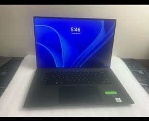 Dell Precision 5750  17" i7-10850H, 32GB Ram 512GB SSD Windows 11 Home T2000 no power adapter included battery condition fair