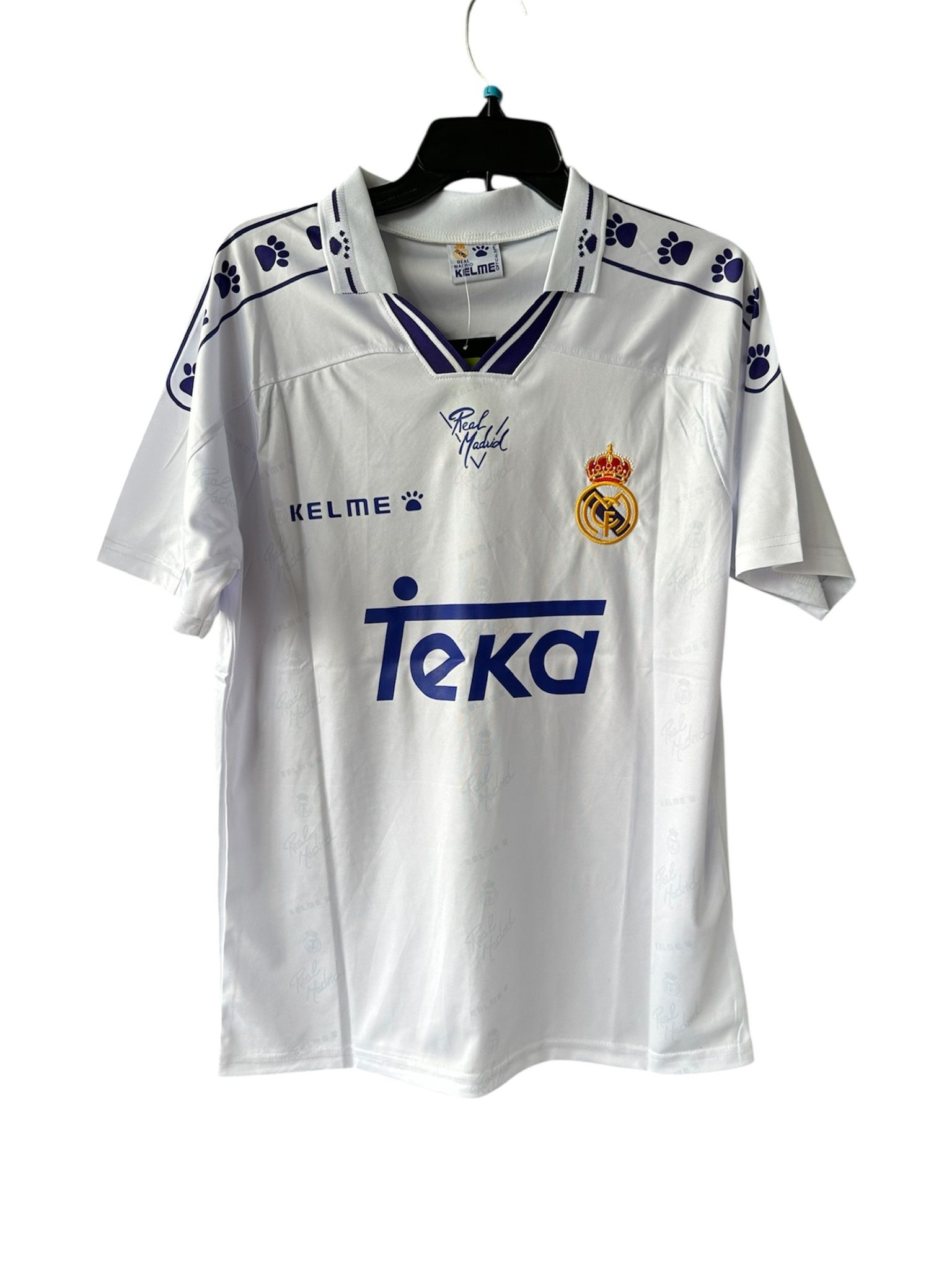 Real Madrid Zamorano Jersey Retro 