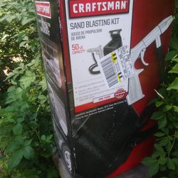 New Craftsman Sand Blasting Kit