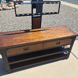 (((Reduced Price))) TV Stand. Industrial Style For Big Screen.