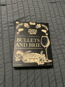 Murder Mystery Party: Bullets and Brie
