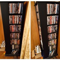 DVD STAND AND DVD MOVIES ALL FOR $125