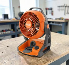 RIDGID
Cordless 7.5"  Hybrid Fan (Tool Only)           🏷️Price is Firm
