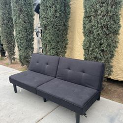 Black Futon Sofa Bed! 